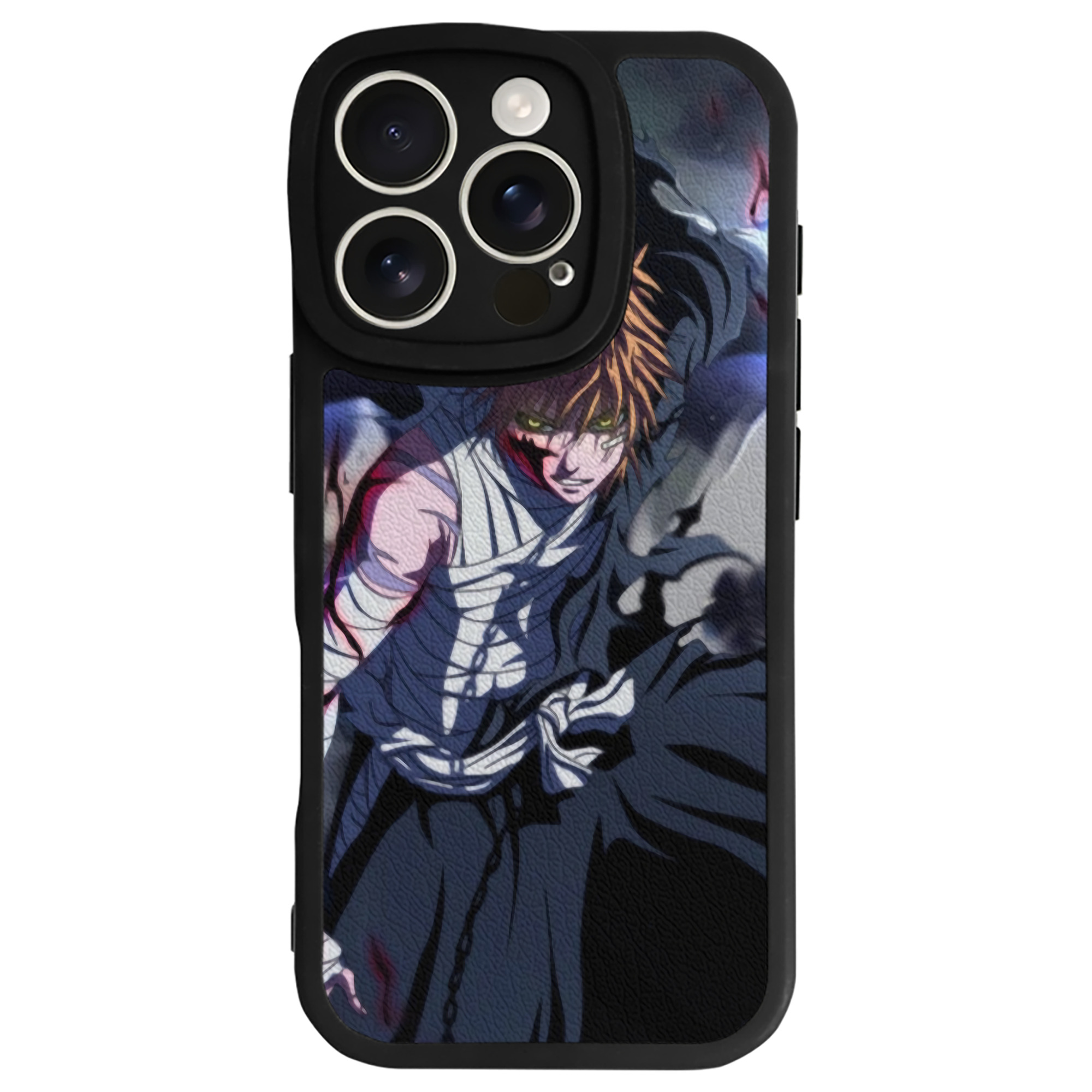 （画像用） ブリーチ BLEACH 【iPhone 16シリーズ対応】シリコンスマホケース（レザー調） 材質：シリコン